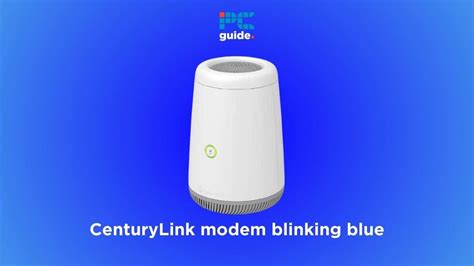 The blinking blue light often signifies a problem with the internet connection, and it's crucial to address it promptly to regain a stable and reliable connection. Troubleshooting Steps for Centurylink Modem Blinking Blue Step 1: Power Cycle the Modem. The first and simplest troubleshooting step is to power cycle your Centurylink modem.